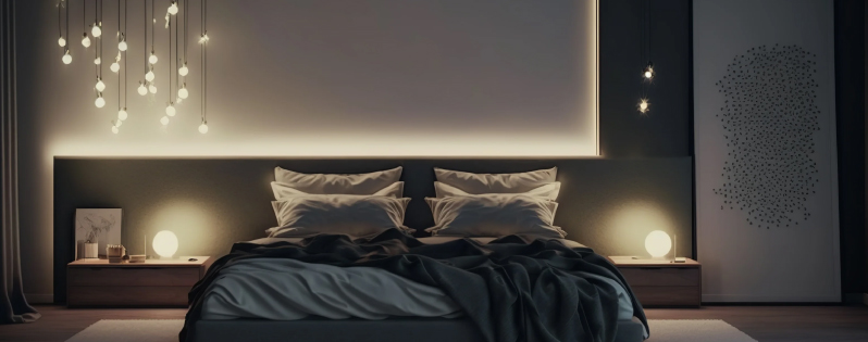 5 idee innovative per illuminare una camera da letto -2
