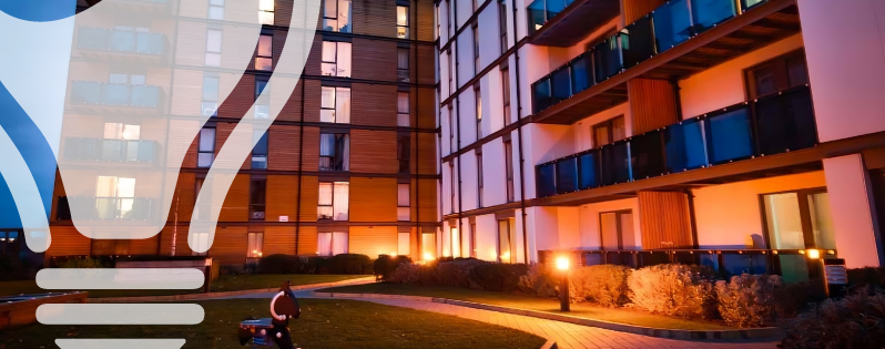 Come illuminare il cortile esterno e l’androne condominiale