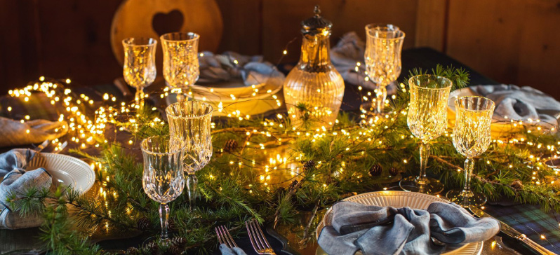 Come addobbare la tavola per Natale