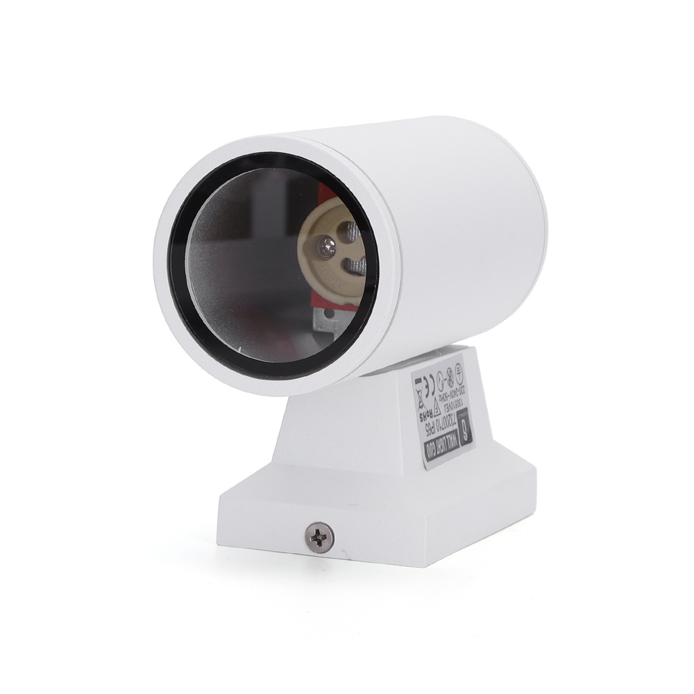 Applique da parete Bellini Bianco IP65 1 x GU10 Aigostar - Foto 1