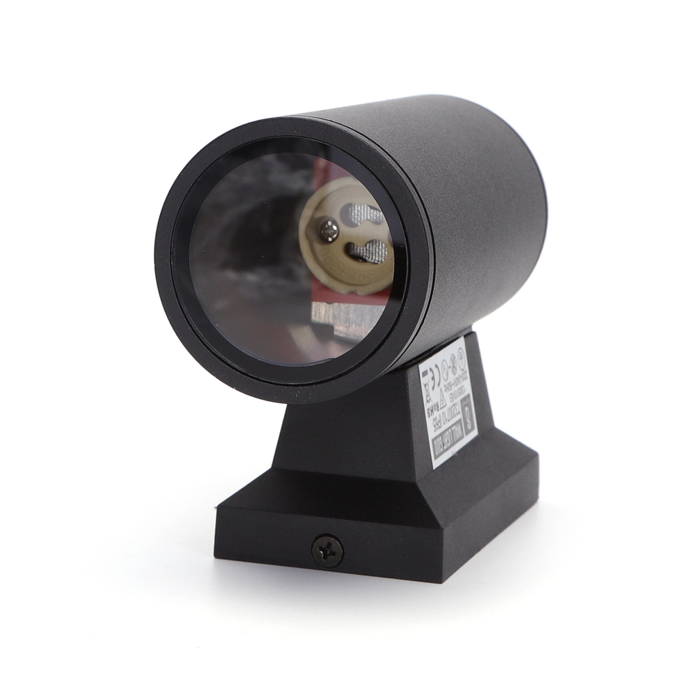 Applique da parete Bellini Nero IP65 1 x GU10 Aigostar - Foto 1