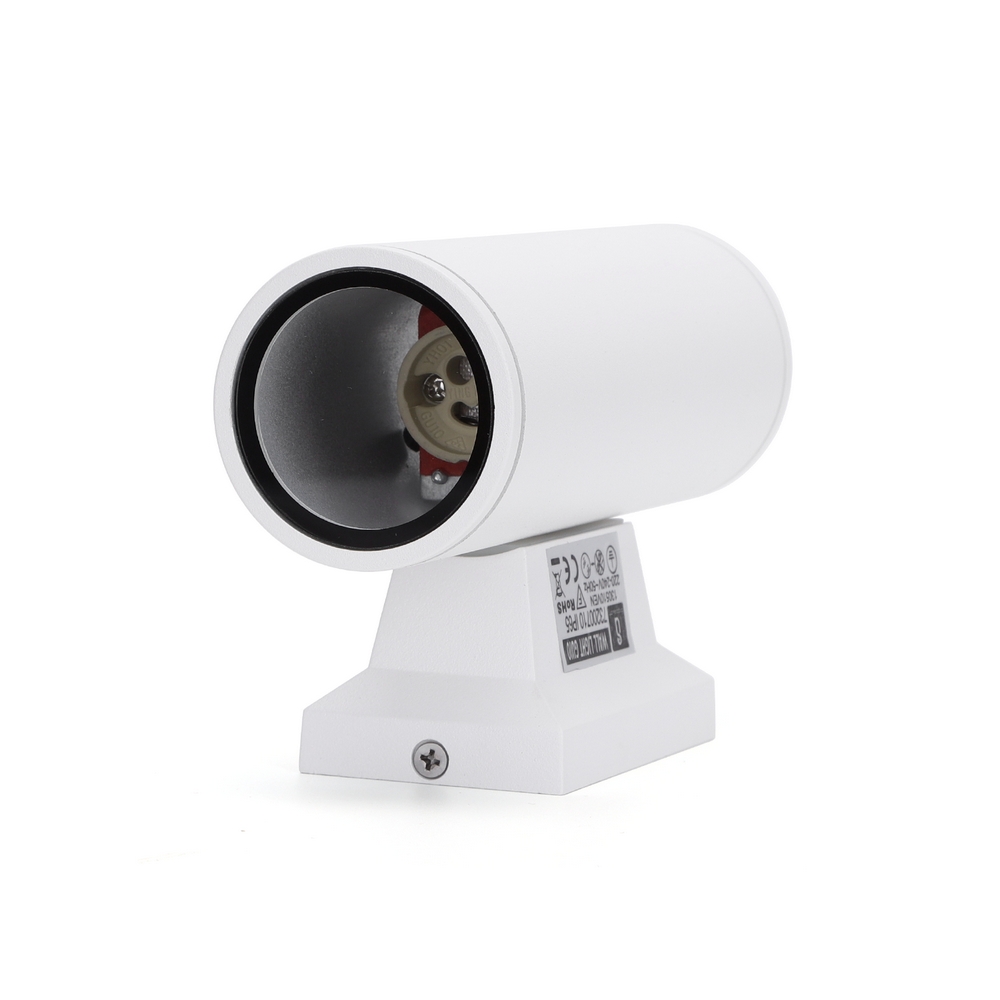 Applique da parete Correggio Bianco IP65 2 x GU10 Aigostar - Foto 1