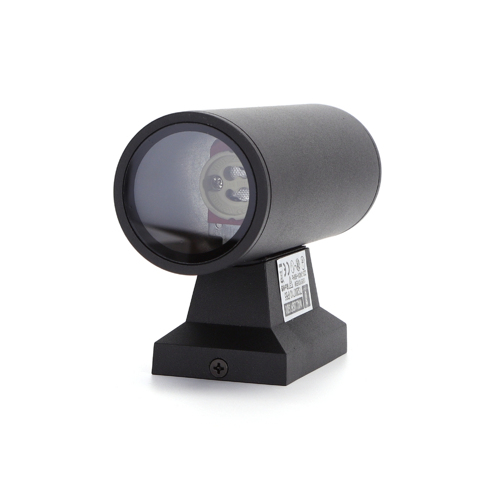 Applique da parete Correggio Nero IP65 2 x GU10 Aigostar - Foto 1