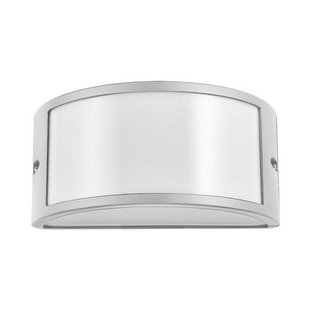 Foto principale Applique da parete Giotto Grigio chiaro IP54 1 x E27 Novaline