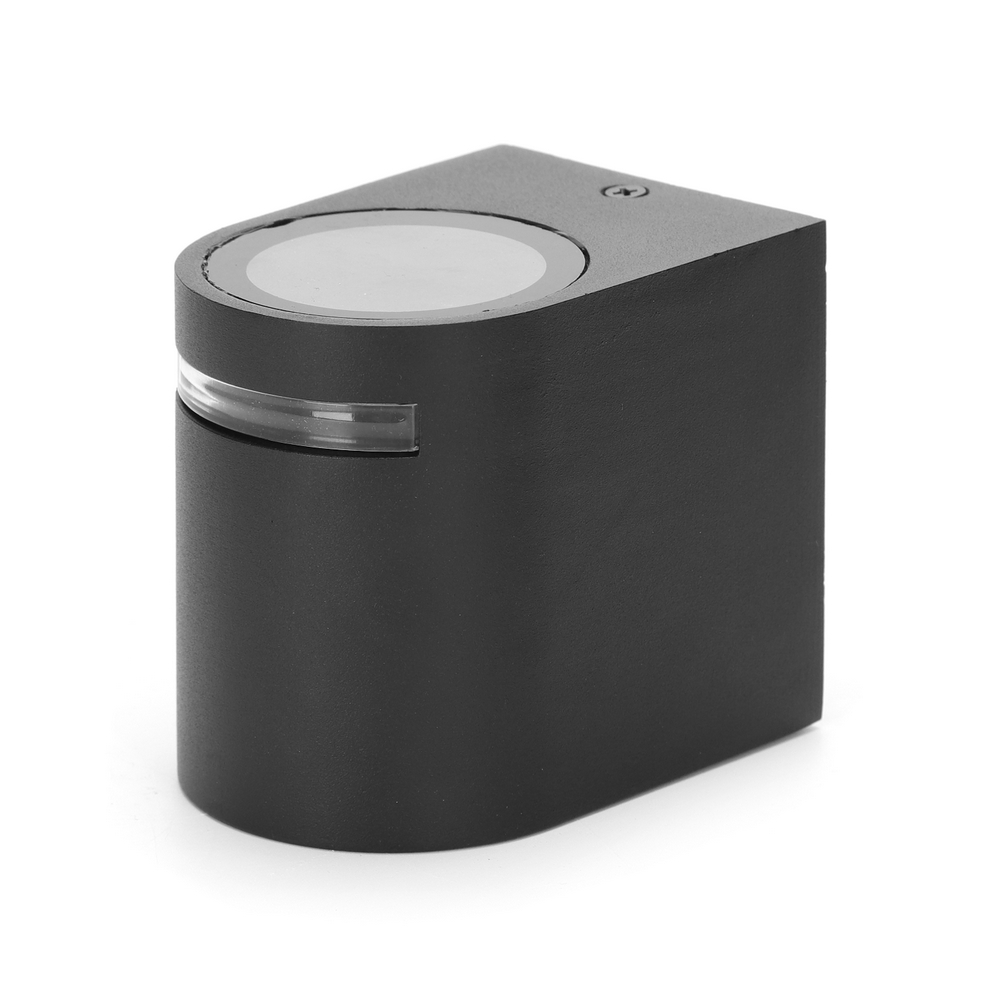 Applique da parete Memling Nero IP54 1 x GU10 Aigostar - Foto 1