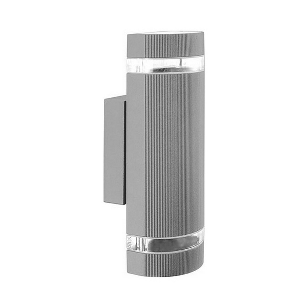 Foto principale Applique da parete Raffaello Grigio chiaro IP54 2 x GU10 Novaline