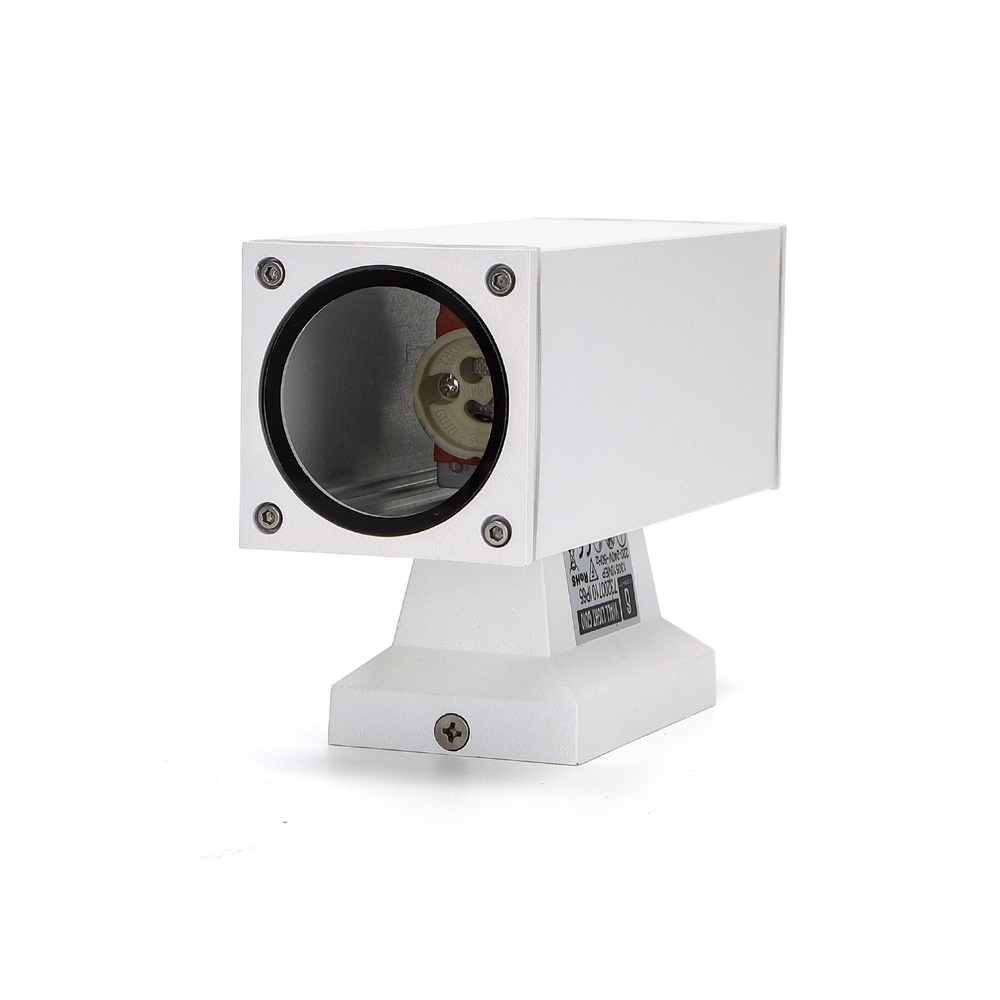 Applique da parete Vasari Bianco IP65 2 x GU10 Aigostar - Foto 1
