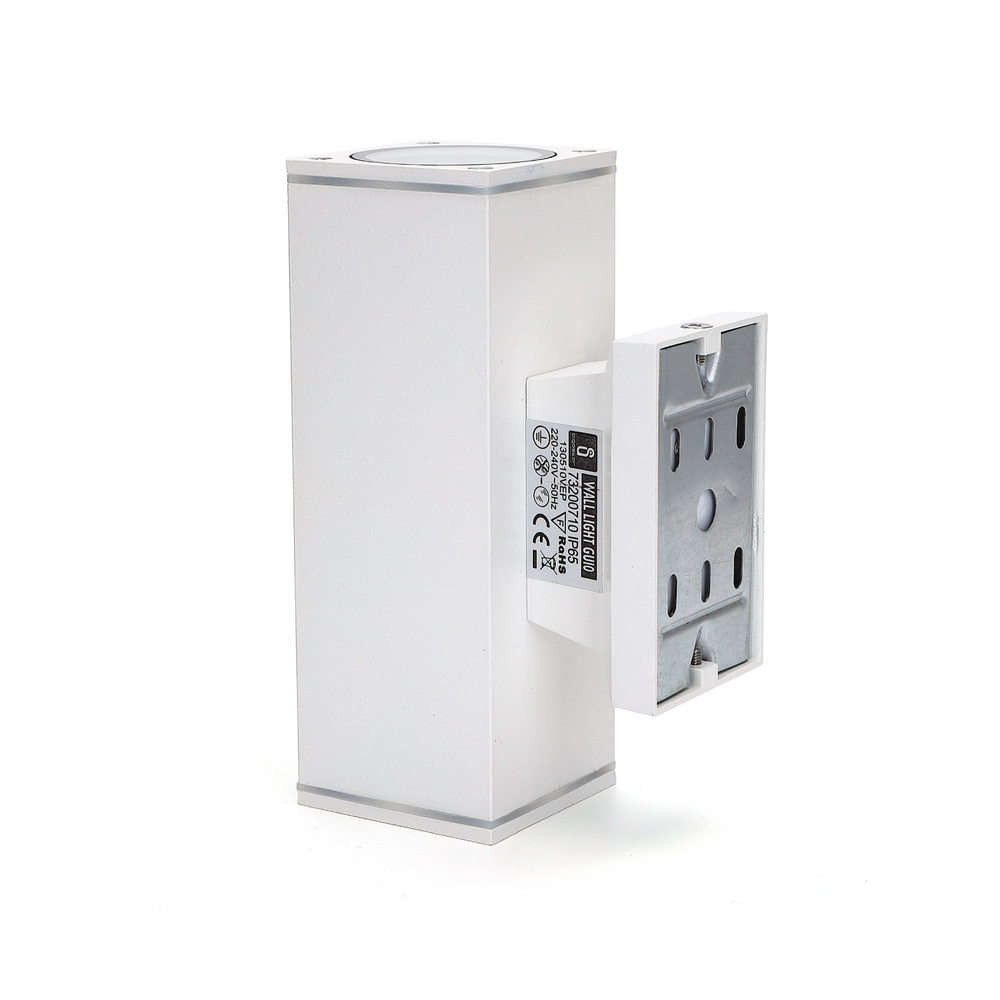 Applique da parete Vasari Bianco IP65 2 x GU10 Aigostar - Foto 2