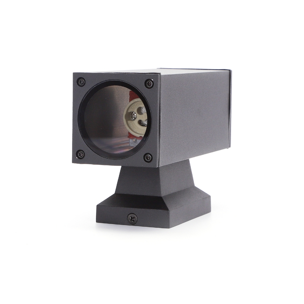 Applique da parete Vasari Nero IP65 2 x GU10 Aigostar - Foto 1