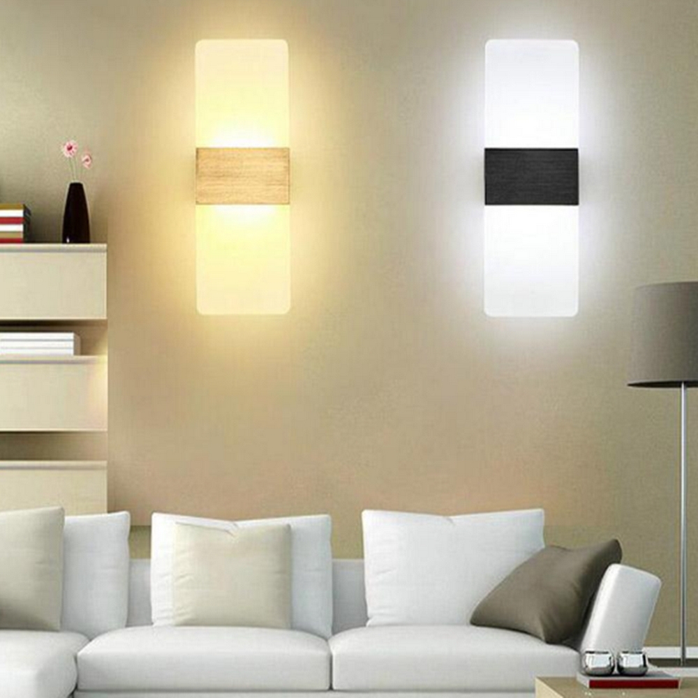 Applique Led da parete 12W Rettangolare Bianco IP65 Bianco neutro 4000K Wisdom - Foto 2
