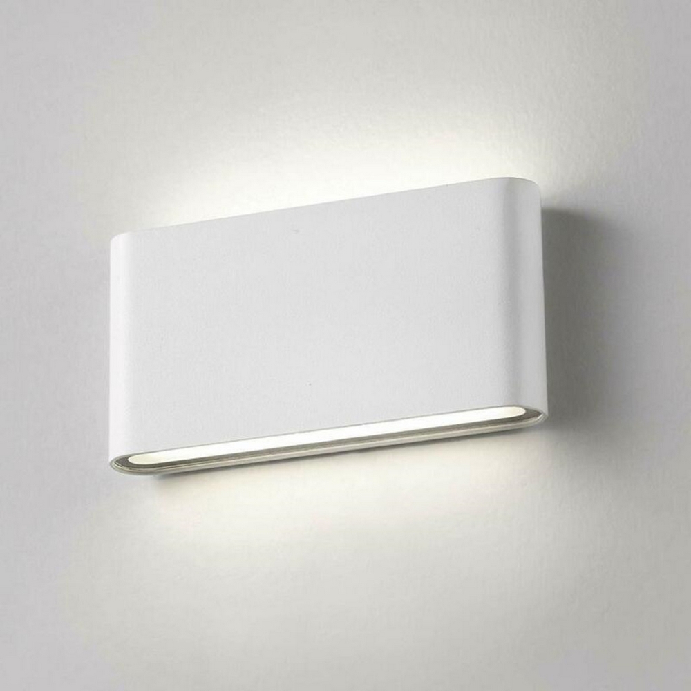 Applique Led da parete 16W Doppia emissione Bianco IP65 Bianco freddo 6000K Wisdom - Foto 2
