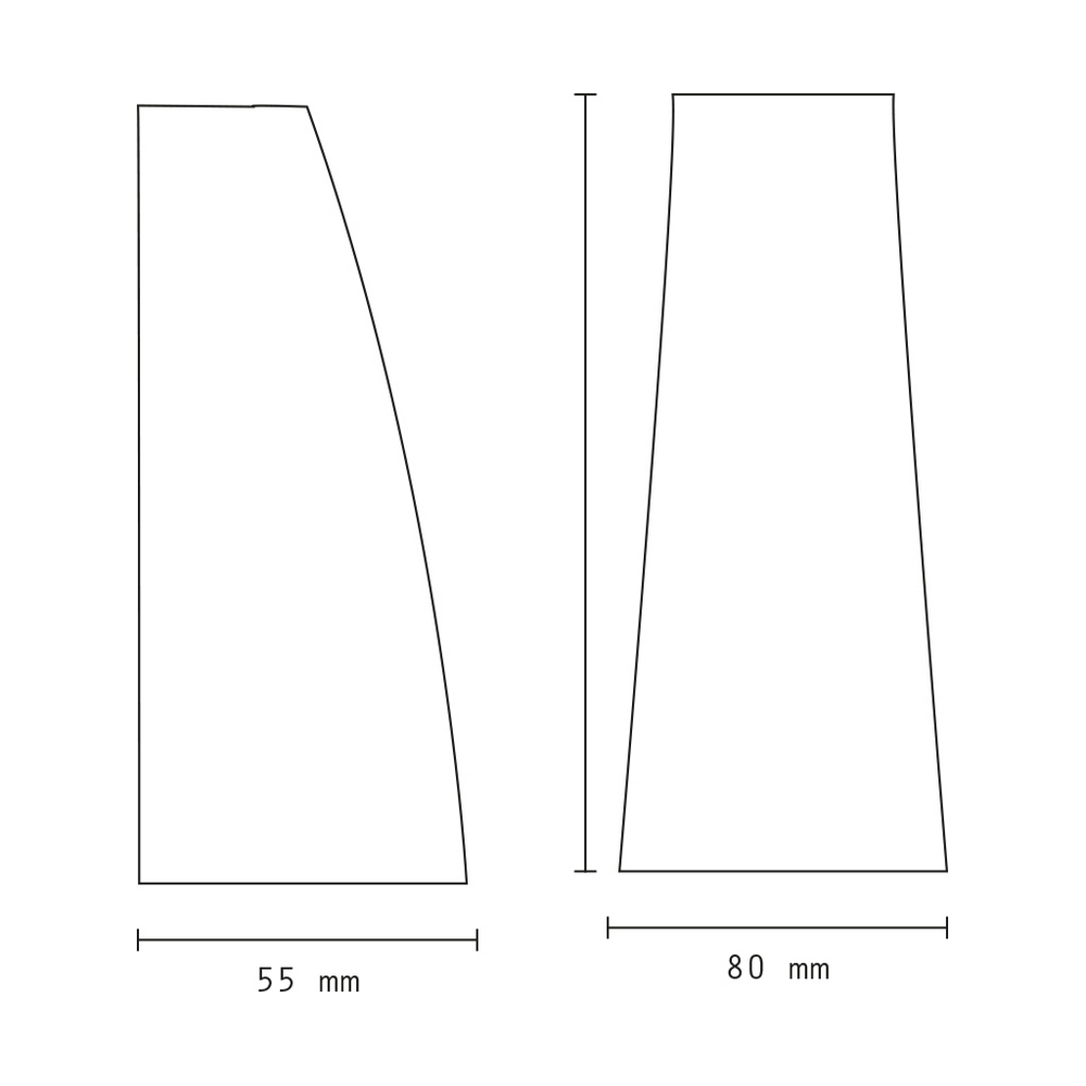 Applique Led da parete Trapezio 6W Doppia emissione Bianco IP65 Bianco neutro 4000K Wisdom - Foto 3