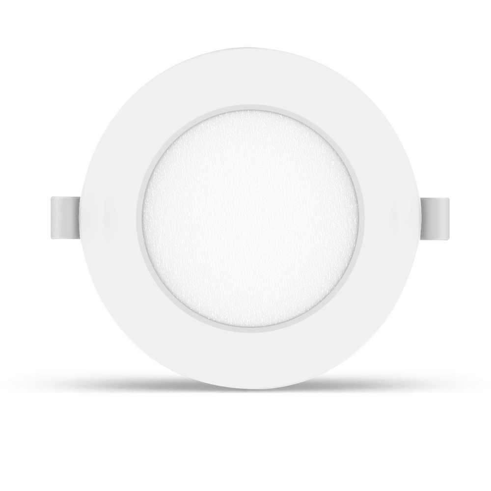 Foto principale Faretto Led da incasso 4W Rotondo Cornice bianca Apertura 100 gradi Bianco caldo 3000K Aigostar