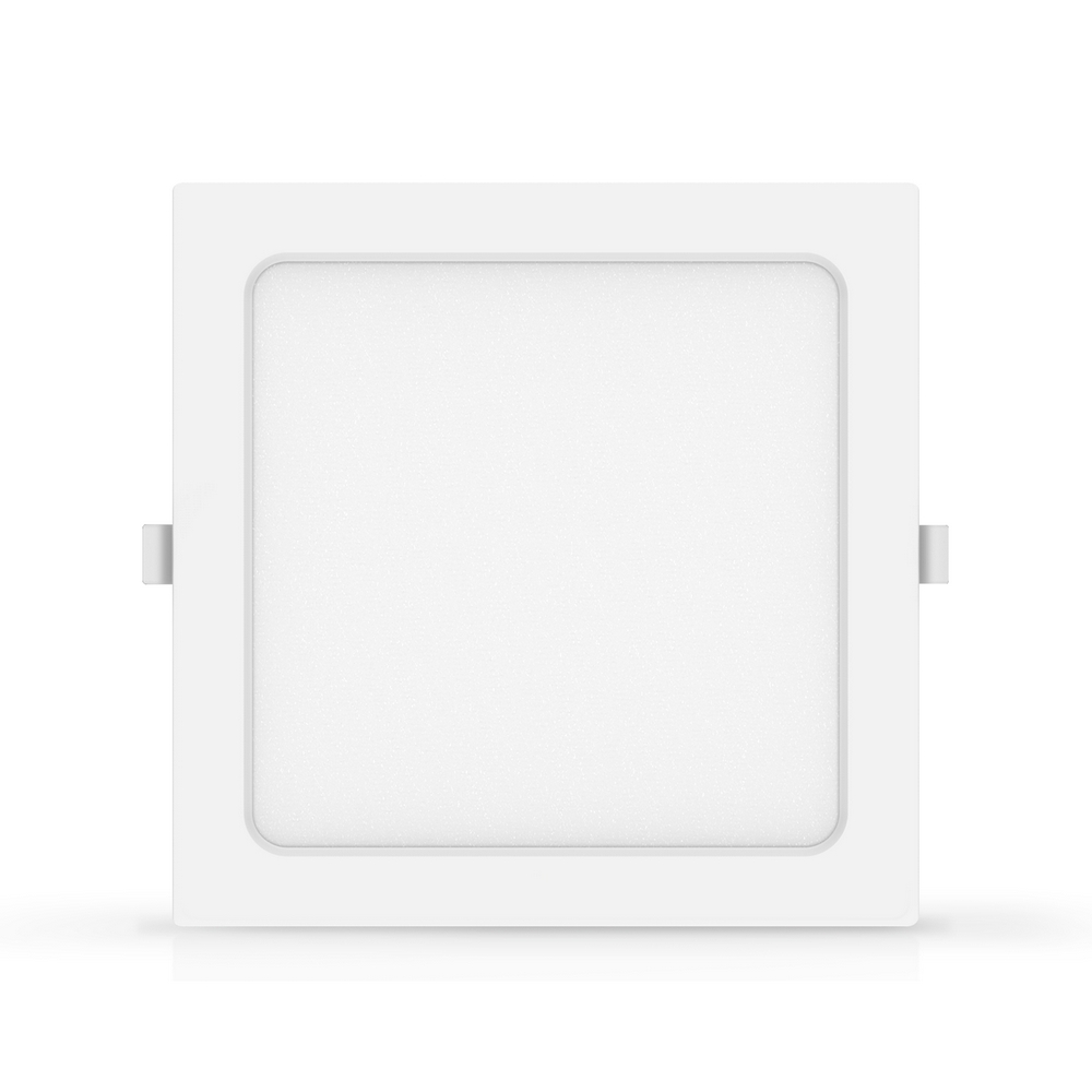 Foto principale Faretto Led slim da incasso 15W Quadrato Cornice bianca Apertura 100 gradi Bianco freddo 6500K Aigostar
