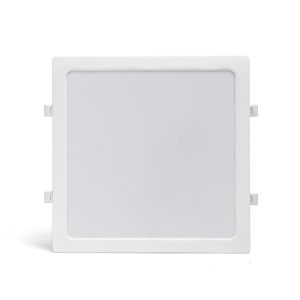 Foto principale Faretto Led slim da incasso 24W Quadrato Cornice bianca Apertura 100 gradi Bianco freddo 6500K Aigostar