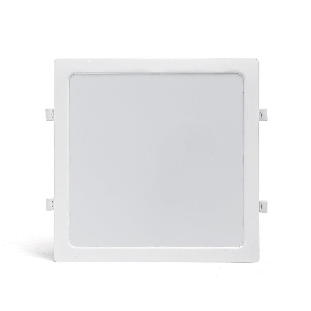Foto principale Faretto Led slim da incasso 24W Quadrato Cornice bianca Apertura 100 gradi Bianco neutro 4000K Aigostar