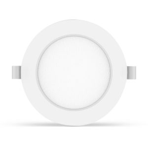Foto principale Faretto Led slim da incasso 6W Rotondo Cornice bianca Apertura 100 gradi Bianco caldo 3000K Aigostar