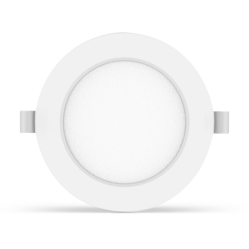 Foto principale Faretto Led slim da incasso 9W Rotondo Cornice bianca Apertura 100 gradi Bianco neutro 4000K Aigostar
