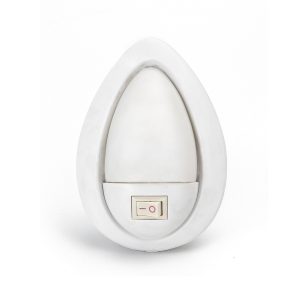 Foto principale Lampada da notte a Led Goccia da presa 1W Bianco freddo 6500K con interruttore Aigostar