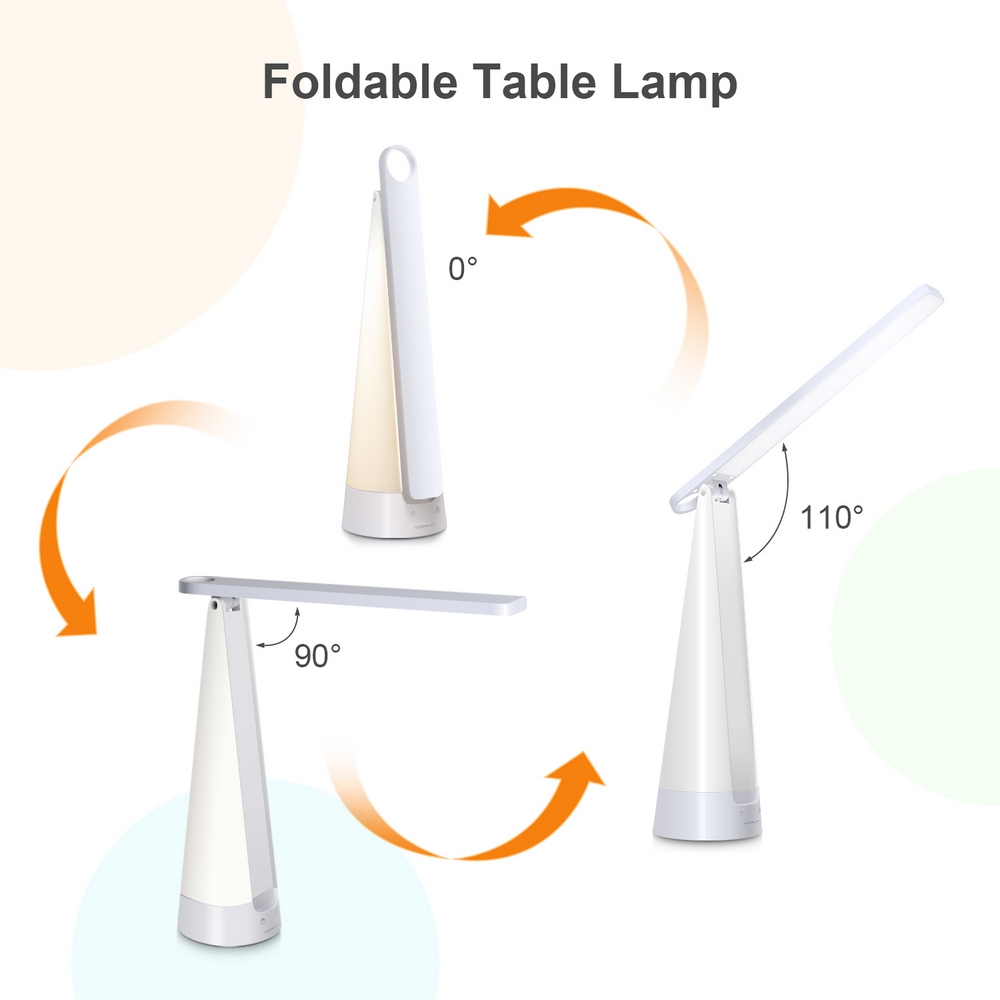 Lampada da tavolo Led Atmosfera RGB Bianca 7W Bianco neutro 4000K Dimmerabile Aigostar - Foto 3