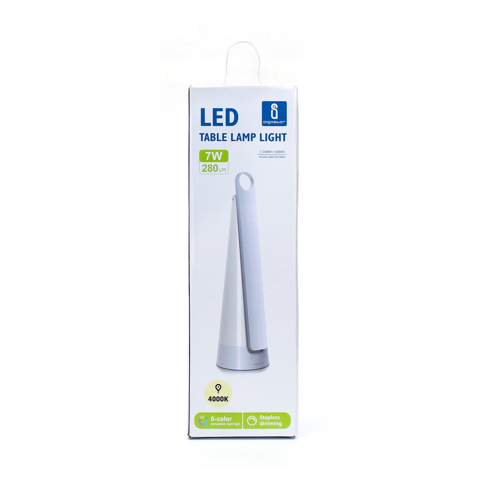 Lampada da tavolo Led Atmosfera RGB Bianca 7W Bianco neutro 4000K Dimmerabile Aigostar - Foto 6