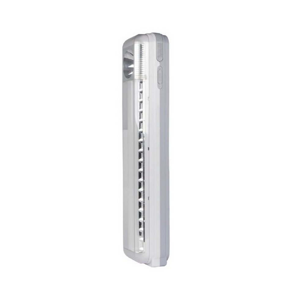 Lampada di emergenza Led portatile Bianca 72 Led ricaricabile Bianco freddo 6500K Wisdom - Foto 1