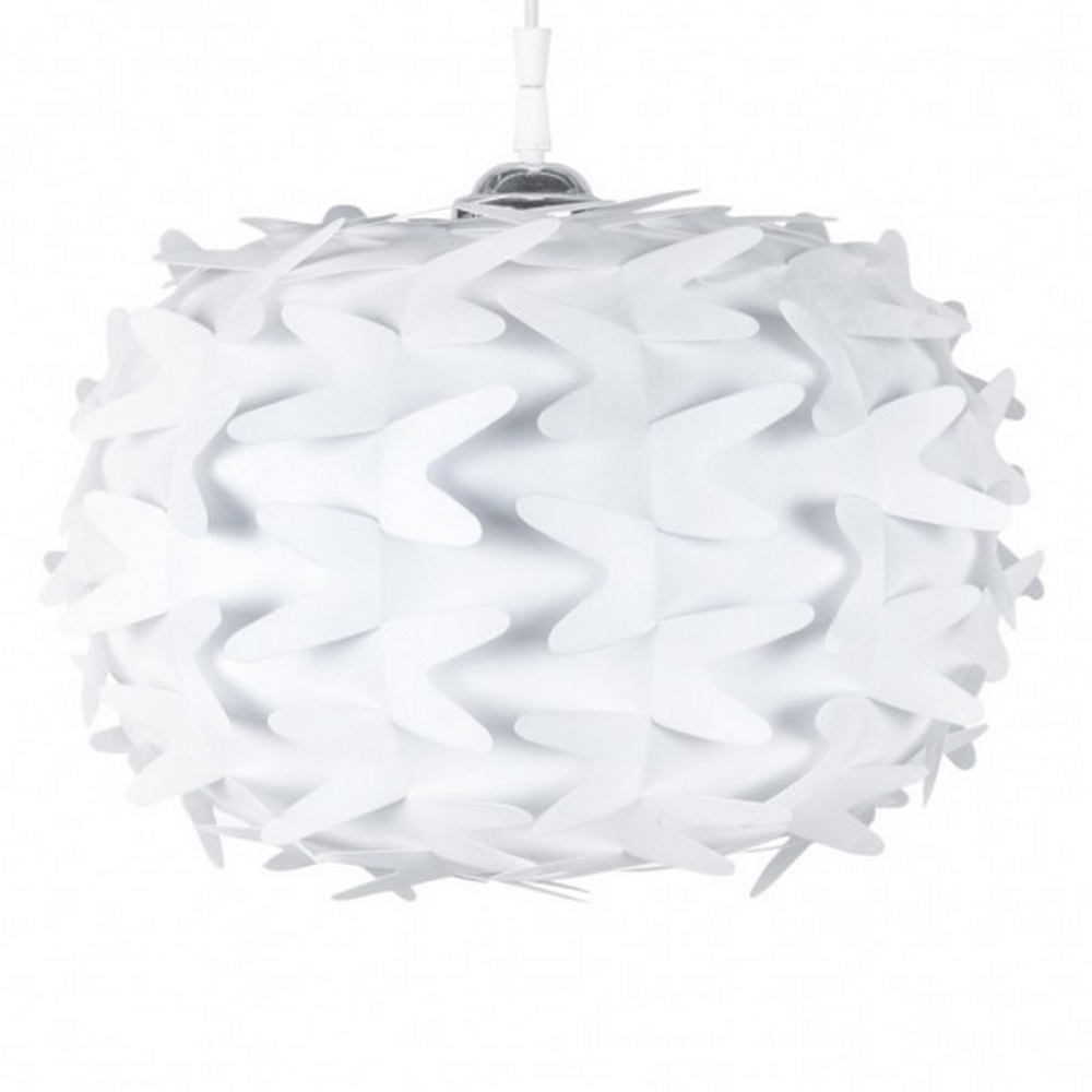 Lampadario da soffitto Cardo Bianco 1 x E27 Wisdom - Foto 1