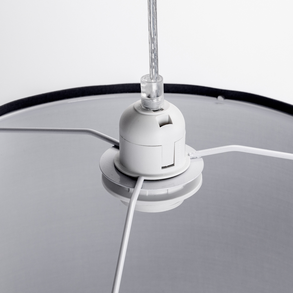 Lampadario da soffitto Fez Nero 1 x E27 Aigostar - Foto 3