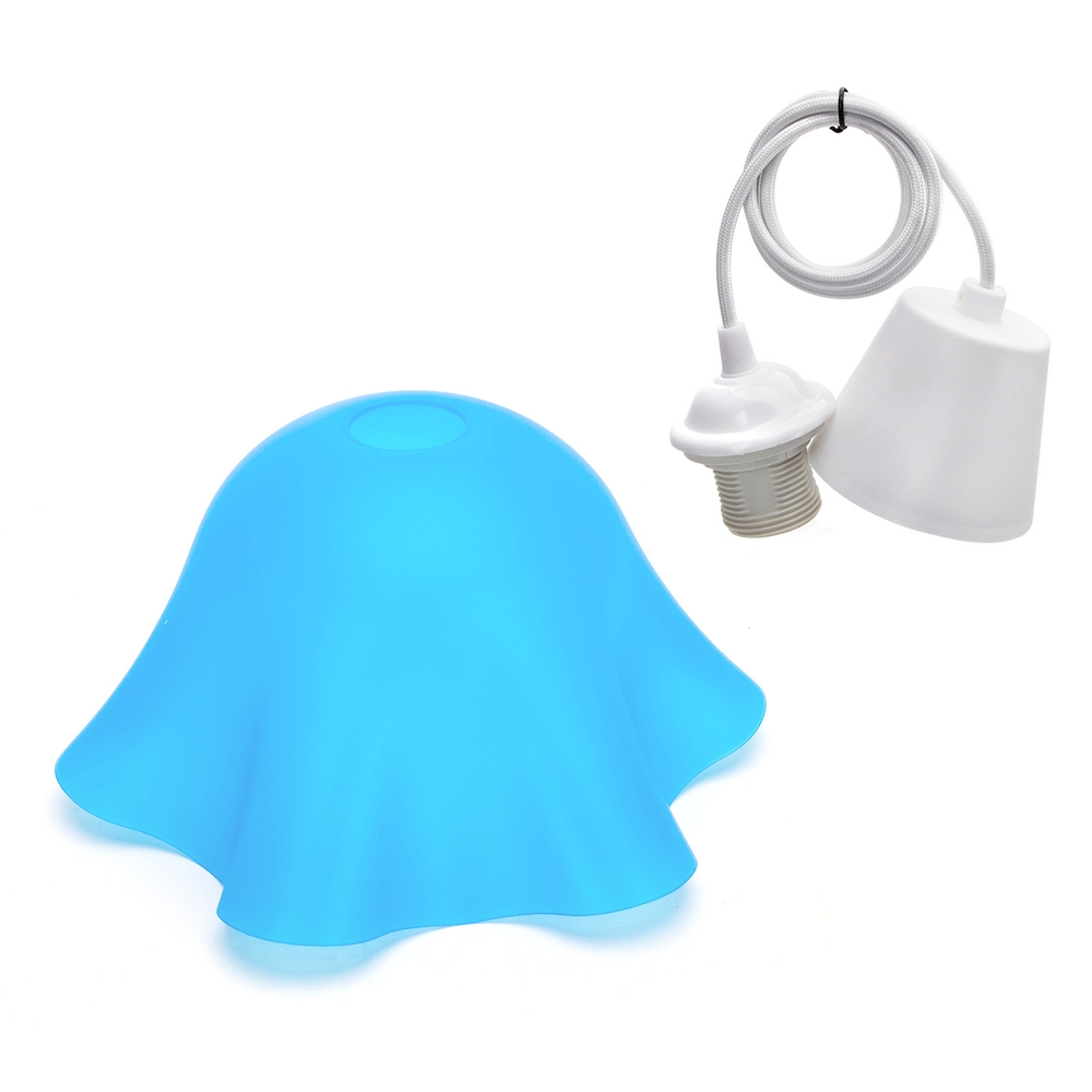 Lampadario da soffitto Pendant Wavy Celeste 1 x E27 Aigostar - Foto 1