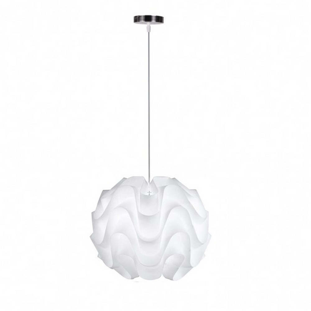 Foto principale Lampadario da soffitto Peonia Bianco 1 x E27 Wisdom