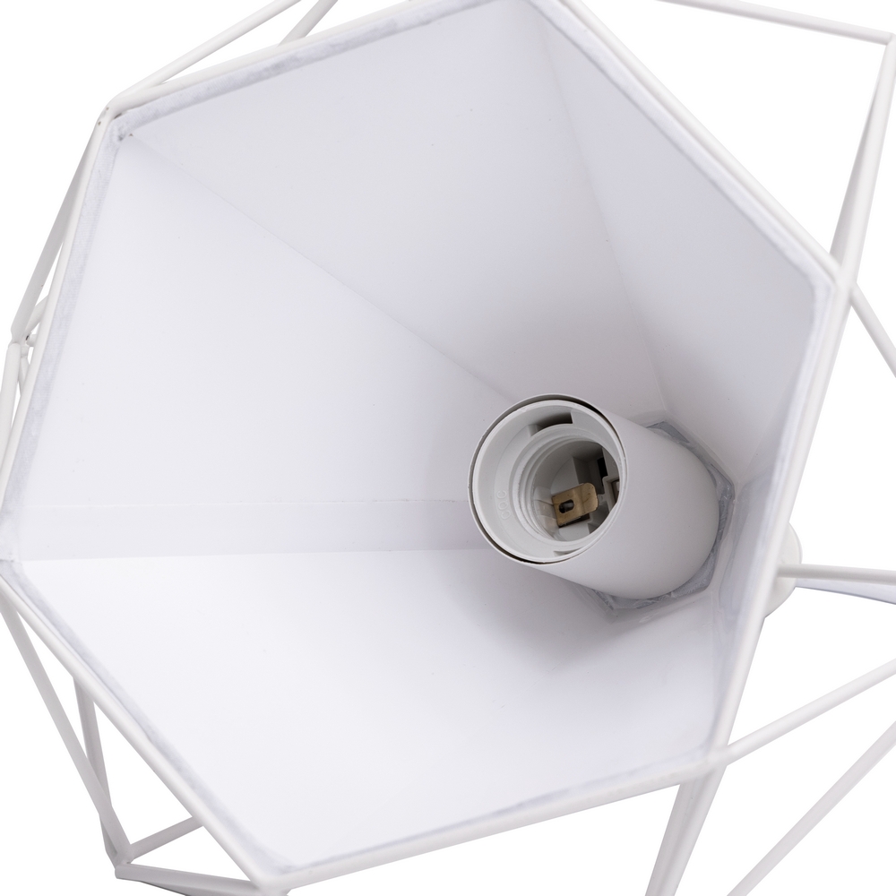 Lampadario da soffitto Sciva Bianco 1 x E27 Aigostar - Foto 2