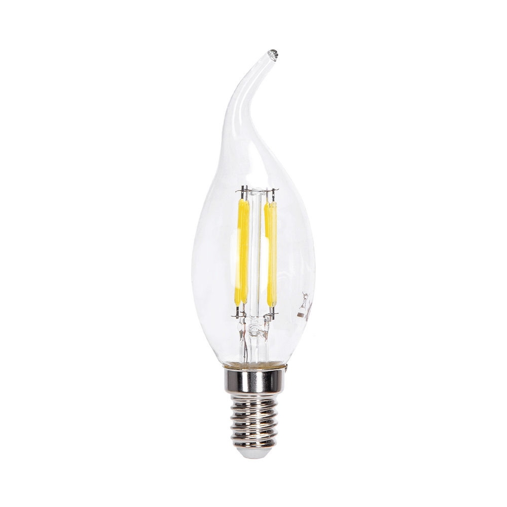 Foto principale Lampadina Led a Filamento E14 CL35 a colpo di vento 4W Bianco neutro 4000K Neos
