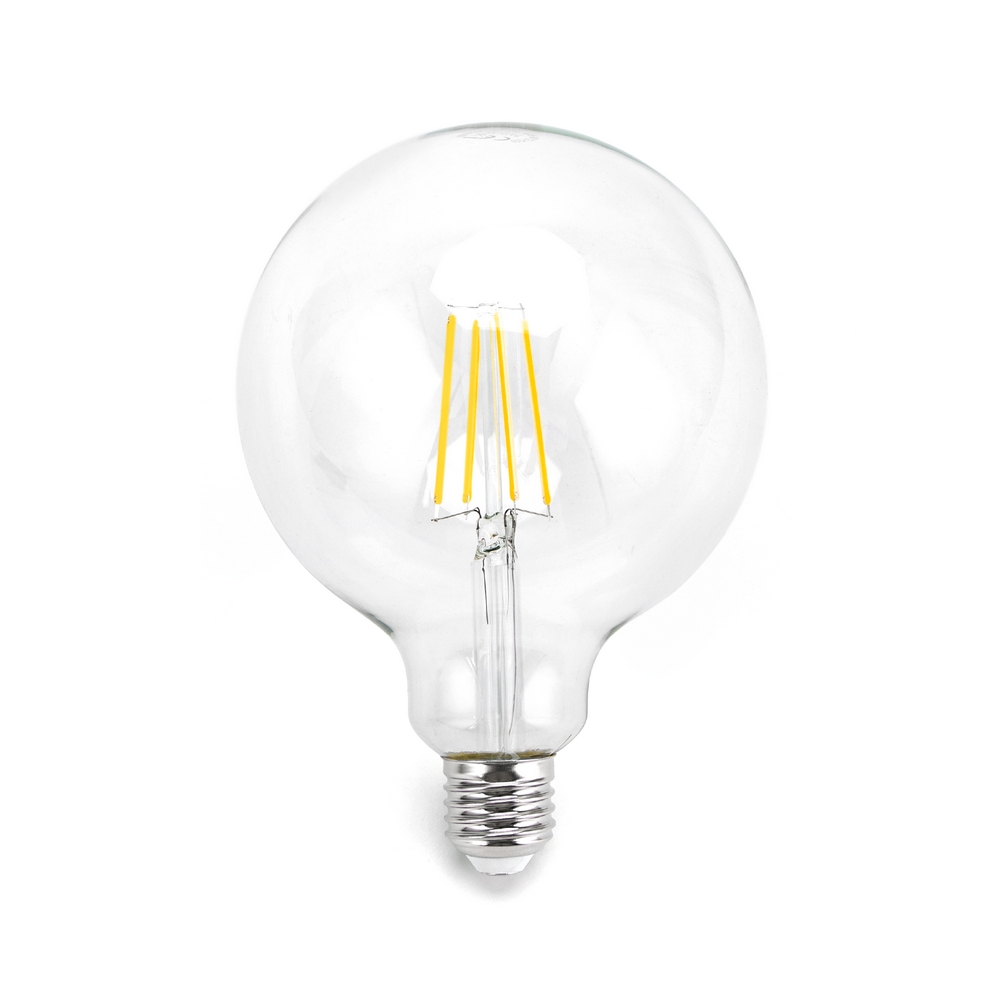 Foto principale Lampadina Led a Filamento E27 G125 a globo 6W Bianco caldo 2700K Aigostar