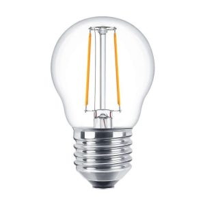 Foto principale Lampadina Led a Filamento E27 G45 a sfera 2W Bianco caldo 2700K Novaline