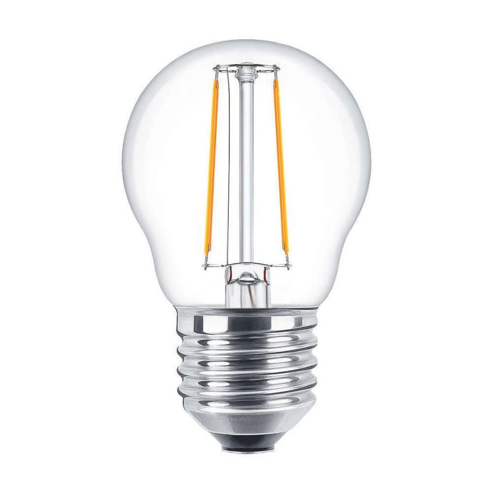 Foto principale Lampadina Led a Filamento E27 G45 a sfera 2W Bianco caldo 2700K Novaline