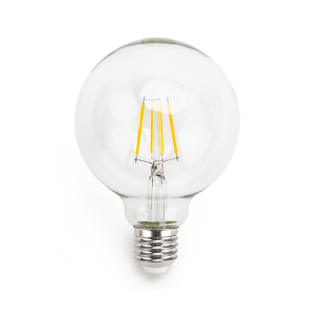 Foto principale Lampadina Led a Filamento E27 G95 a globo 6W Bianco caldo 2700K Aigostar