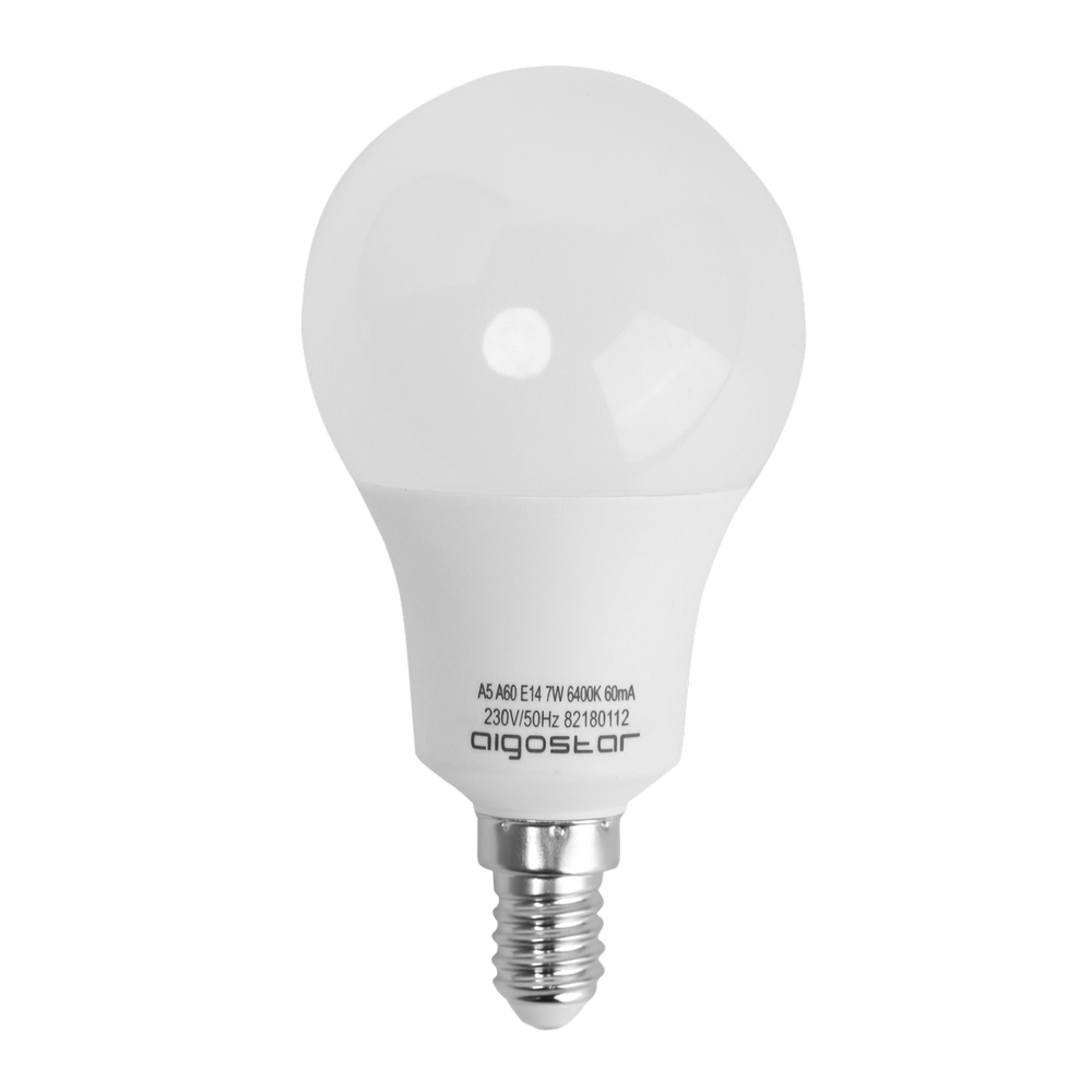 Foto principale Lampadina Led E14 A60 a bulbo 8W Bianco caldo 3000K Aigostar