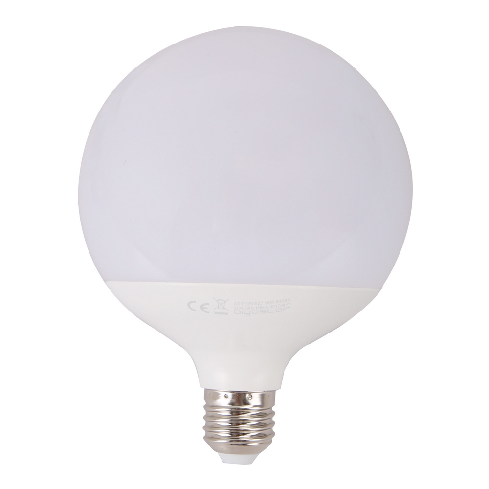 Foto principale Lampadina Led E27 G120 a globo 18W Bianco freddo 6400K Aigostar