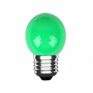 Foto principale Lampadina Led E27 G45 a sfera 3W Verde LedLedITALIA