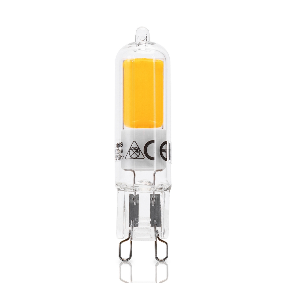 Foto principale Lampadina Led G9 a Capsula 4W COB in vetro trasparente Bianco caldo 3000K Aigostar