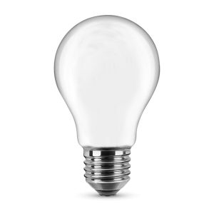Foto principale Lampadina Led Opaca a Filamento E27 A60 a bulbo 9W Bianco freddo 6500K Novaline