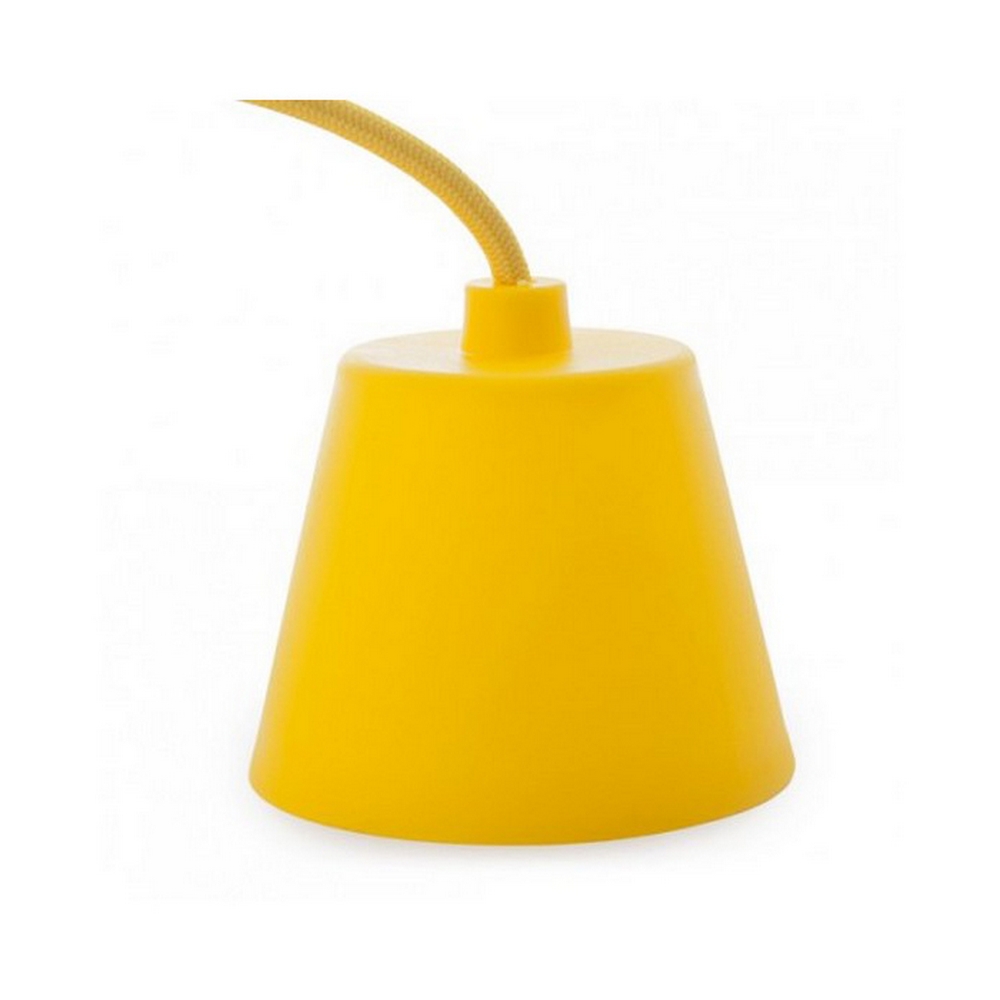 Pendel in silicone Giallo a sospensione 1 x E27 Novaline - Foto 2