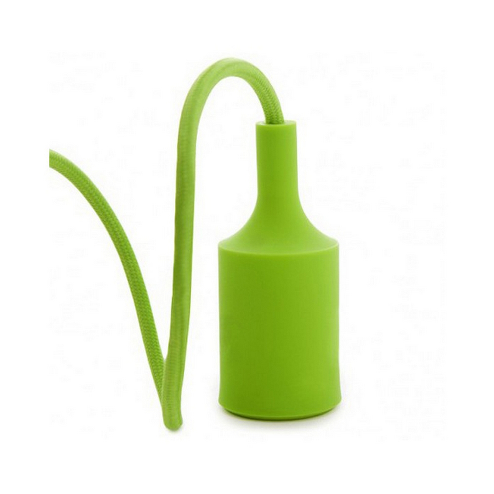 Pendel in silicone Verde a sospensione 1 x E27 Novaline - Foto 1