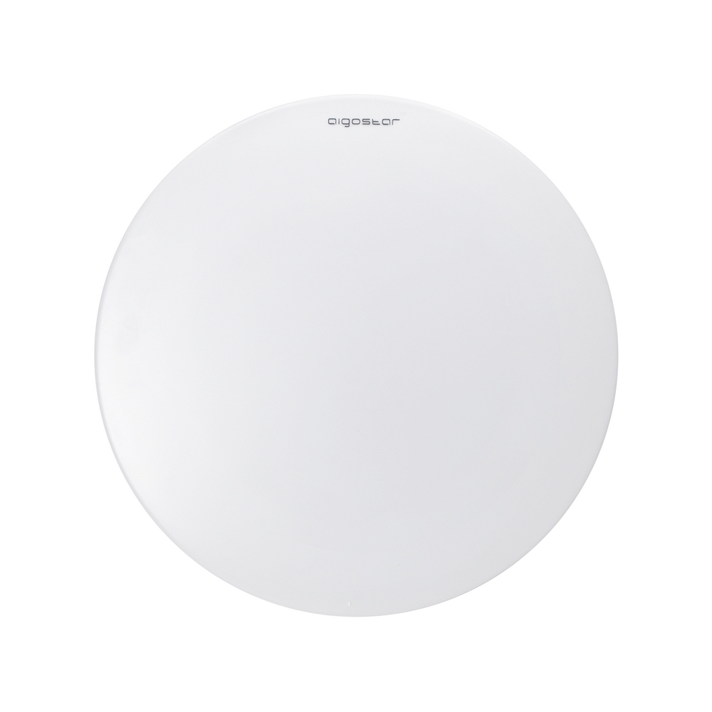 Plafoniera Led 12W Bianca Rotonda Bianco freddo 6500K Aigostar - Foto 1