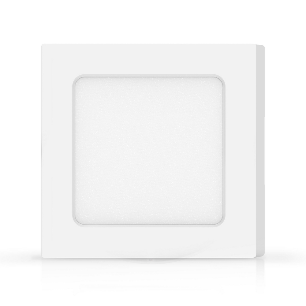 Foto principale Plafoniera Led slim 6W Bianca Quadrata Bianco freddo 6500K Aigostar