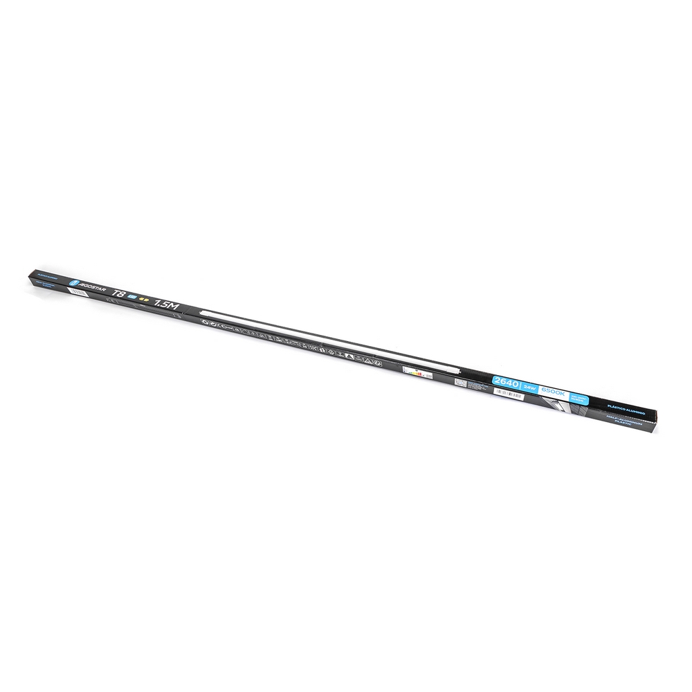 Tubo Led G13 T8 150cm 24W in plastica e alluminio Bianco freddo 6400K Aigostar - Foto 5
