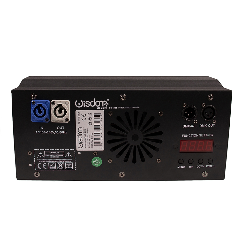 Accecatore blinder Led 200W doppia lampada DMX 3200K Wisdom - Foto 4