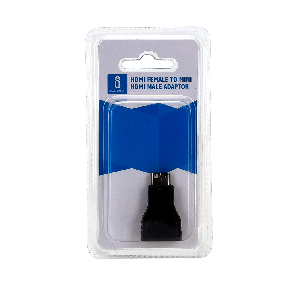 Adattatore mini HDMI maschio a HDMI femmina Aigostar - Foto 1