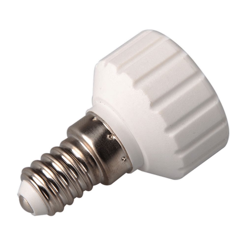 Adattatore Portalampada da E14 a GU10 Bianco 250V Aigostar - Foto 2