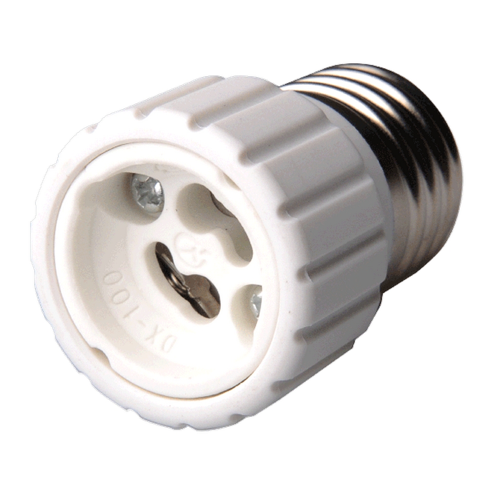 Adattatore Portalampada da E27 a GU10 Bianco 250V Aigostar - Foto 1